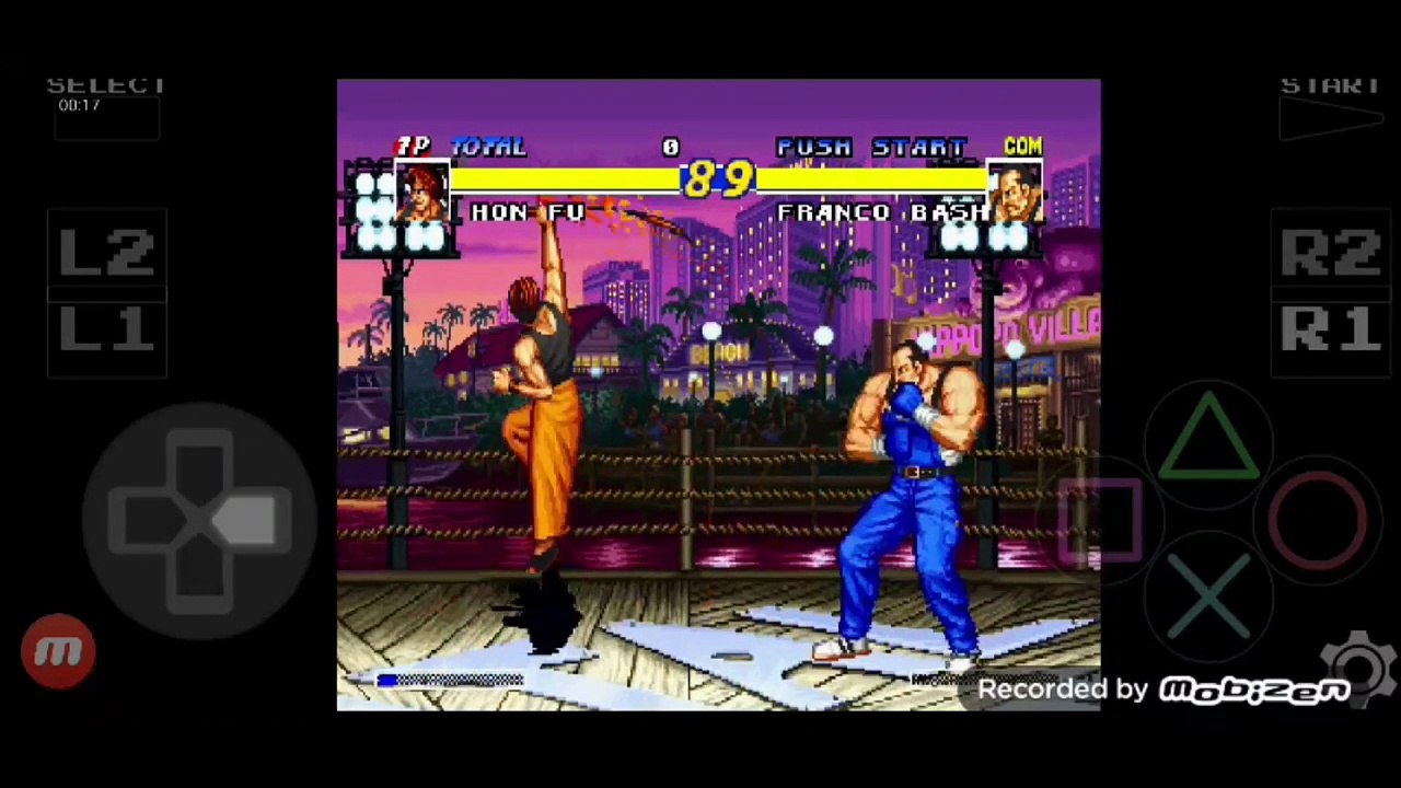 Real Bout Fatal Fury Hon Fu vs Franco Bash luta completa