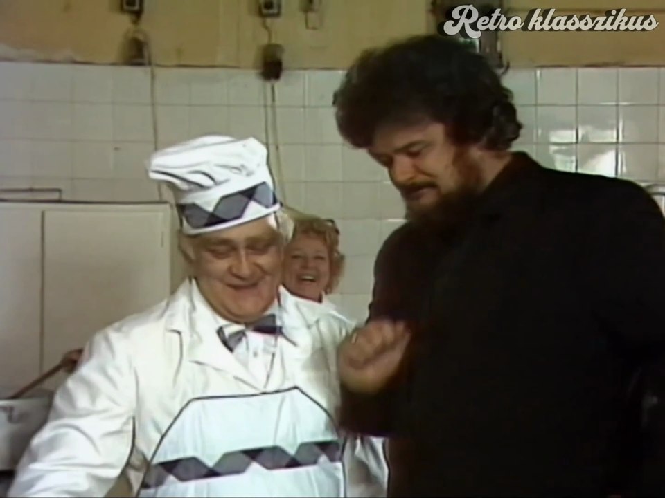 Körmendi János és Hans Peter Heinzl és Csala Zsuzsa - MTV szilveszter (1982)