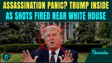 Trump Assassination Attempt BREAKING: Shooting Near the White House With Trump Inside- Iran Hand?