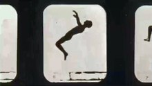 Athlete Back Somersault 2 (1881) Eadweard Muybridge