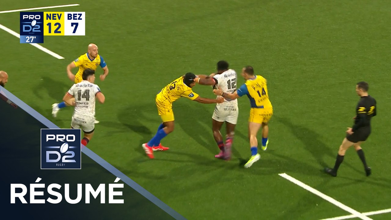 PRO D2 Saison 2025-2026 J25 - Résumé USON Nevers - AS Béziers Hérault