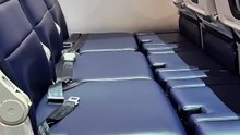 United Airlines Relax Row Bench Seating In-Person Look