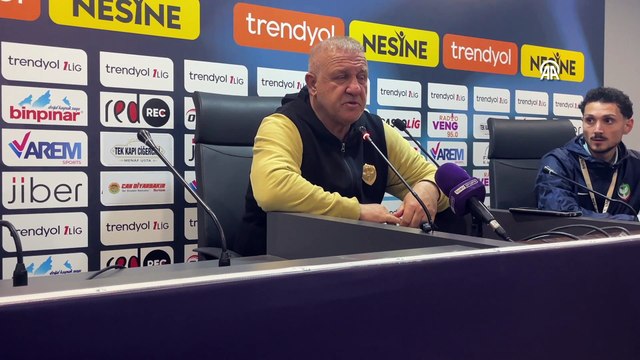 Amed Sportif Faaliyetler-Boluspor maçının ardından | Ajansspor | AA