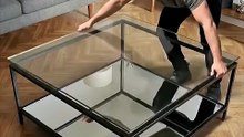 "This table transforms when the light turns on! 😲✨ The Ultimate #Shorts #DIY