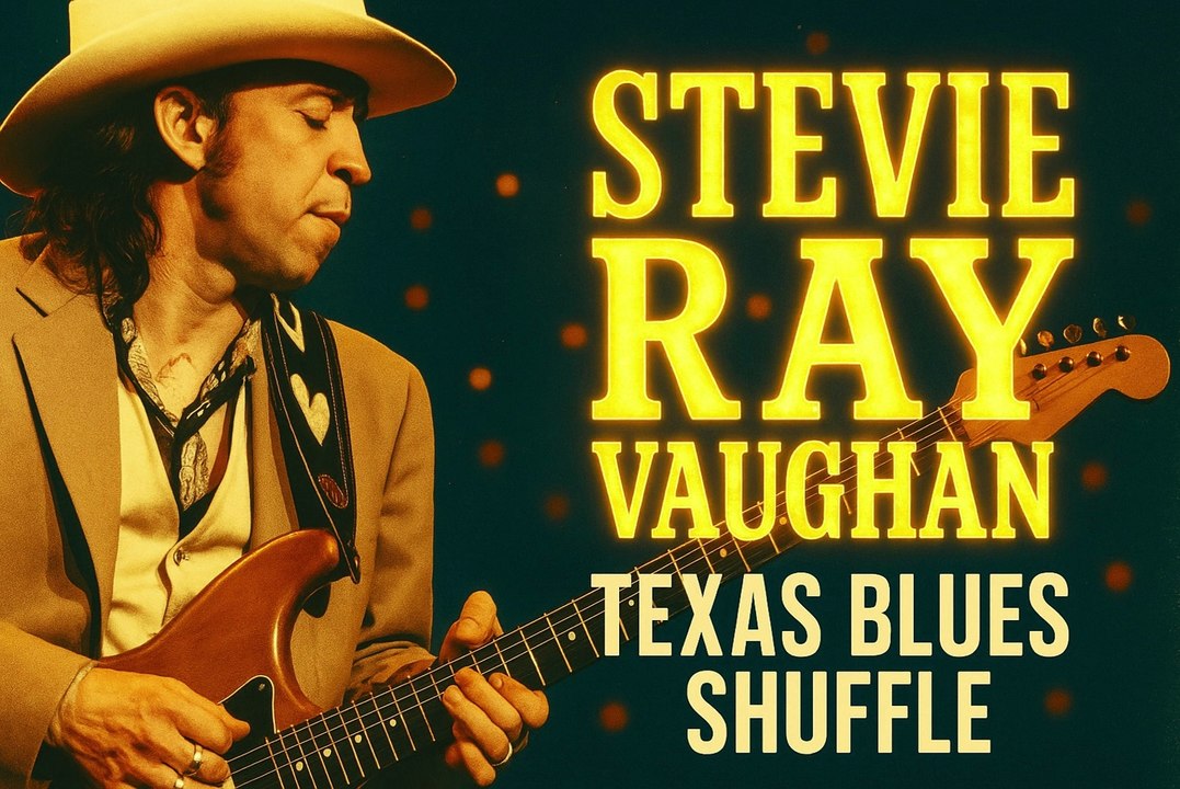 Stevie Ray Vaughan Style | Texas Blues Guitar, Strat Tone & Soulful Fire (Instrumental)