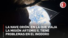 Nuevos problemas en el inodoro de la nave Orion durante la misión Artemis II