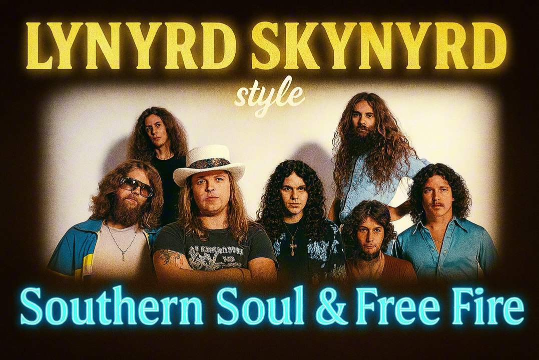 Lynyrd Skynyrd Style | Southern Rock Blues, Slide Guitar & Classic American Sound (Instrumental)