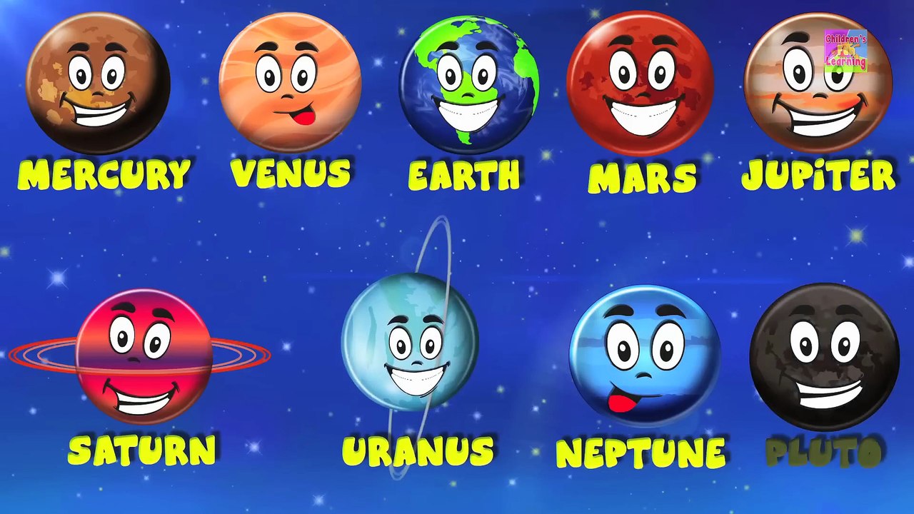 Песня о планетах | Песня о Солнечной системе | Обучение для дошкольников | Детские песни и стишки | Planet Song in Russian