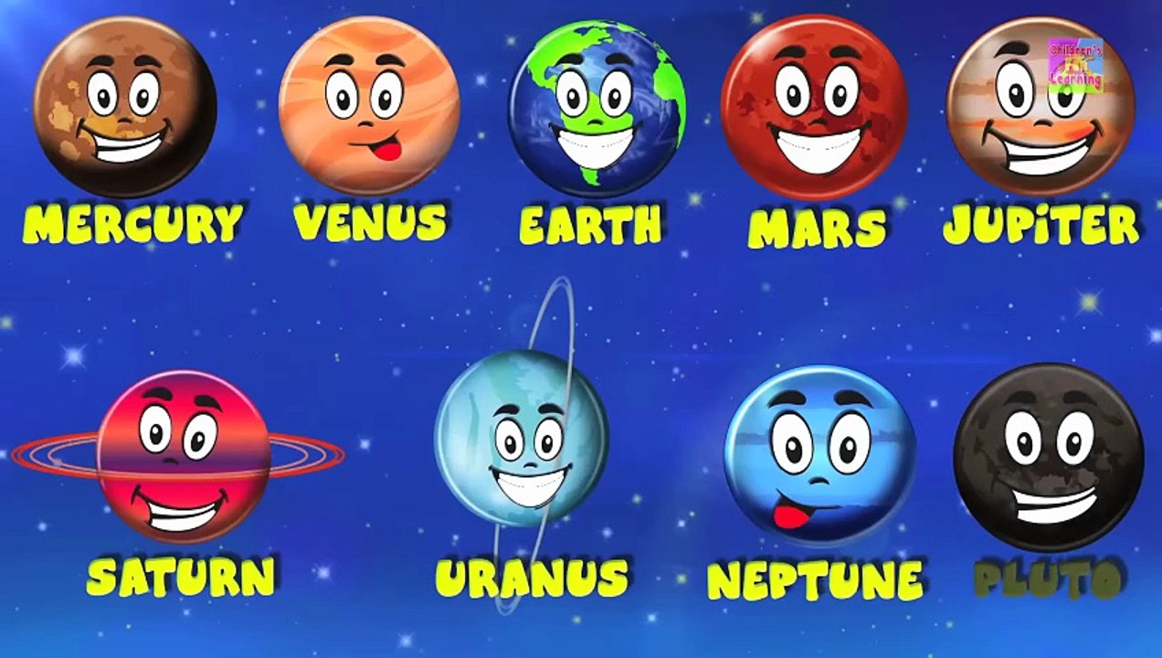 Bài hát về các hành tinh | Bài hát về hệ mặt trời | Học tập dành cho trẻ mầm non | Bài hát thiếu nhi và đồng dao | Planet Song in Vietnam