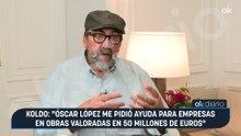 Koldo: "Óscar López me pidió ayuda para empresas en obras valoradas en 50 millones de euros"