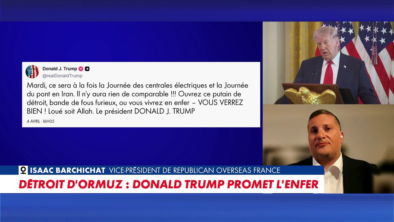 Isaac Barchichat : «Repousser l'ultimatum est une façon pour Donald Trump de dissuader son opposant»