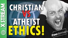 Christian vs Atheist Ethics! X Space