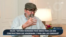 Koldo: "Antonio Hernando pidió obras para las dos constructoras que apadrinaba y para una las consiguió"
