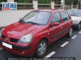 Occasion RENAULT CLIO II AULNAY SOUS BOIS