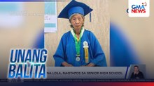 78-anyos na lola, nagtapos ng Senior High School | Unang Balita