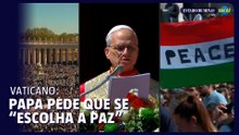 Papa pede que se "escolha a paz" em mensagem de Páscoa