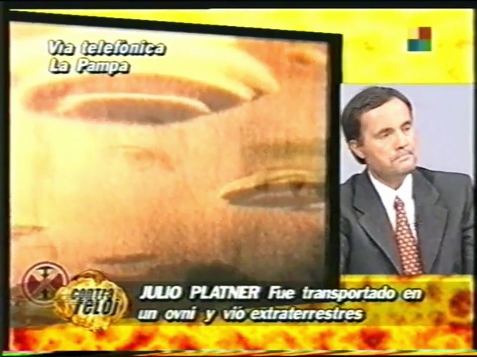 Julio Platner [Transportado en OVNI] - Contra Reloj (Canal América TV, 1997)