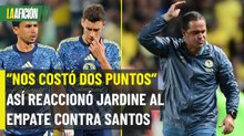 Jardine reacciona tras empate del América