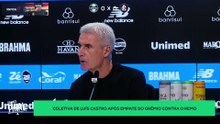 Coletiva de Luís Castro depois do empate contra o Remo