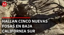 Localizan 5 nuevas fosas en Baja California Sur y la cifra de osamentas sube