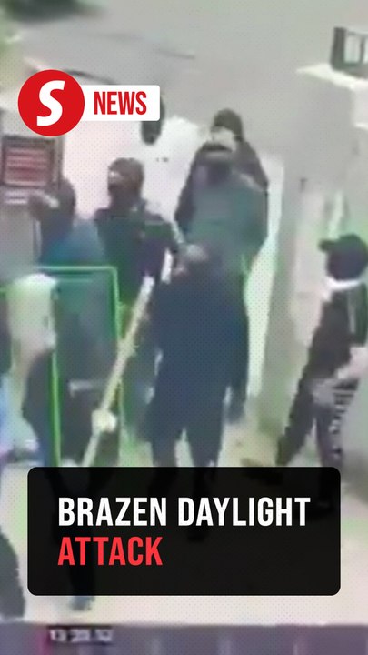 Masked gang smashes into Cheras entertainment centre