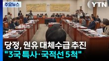 당정, '3개국 특사·국적선 5척' 추진...여야, 추경 시각차 여전 / YTN