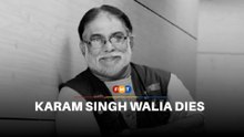 Veteran newsman Karam Singh Walia dies