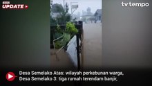 Wilayah yang Terdampak Banjir di Kabupaten Lebongi Bengkulu
