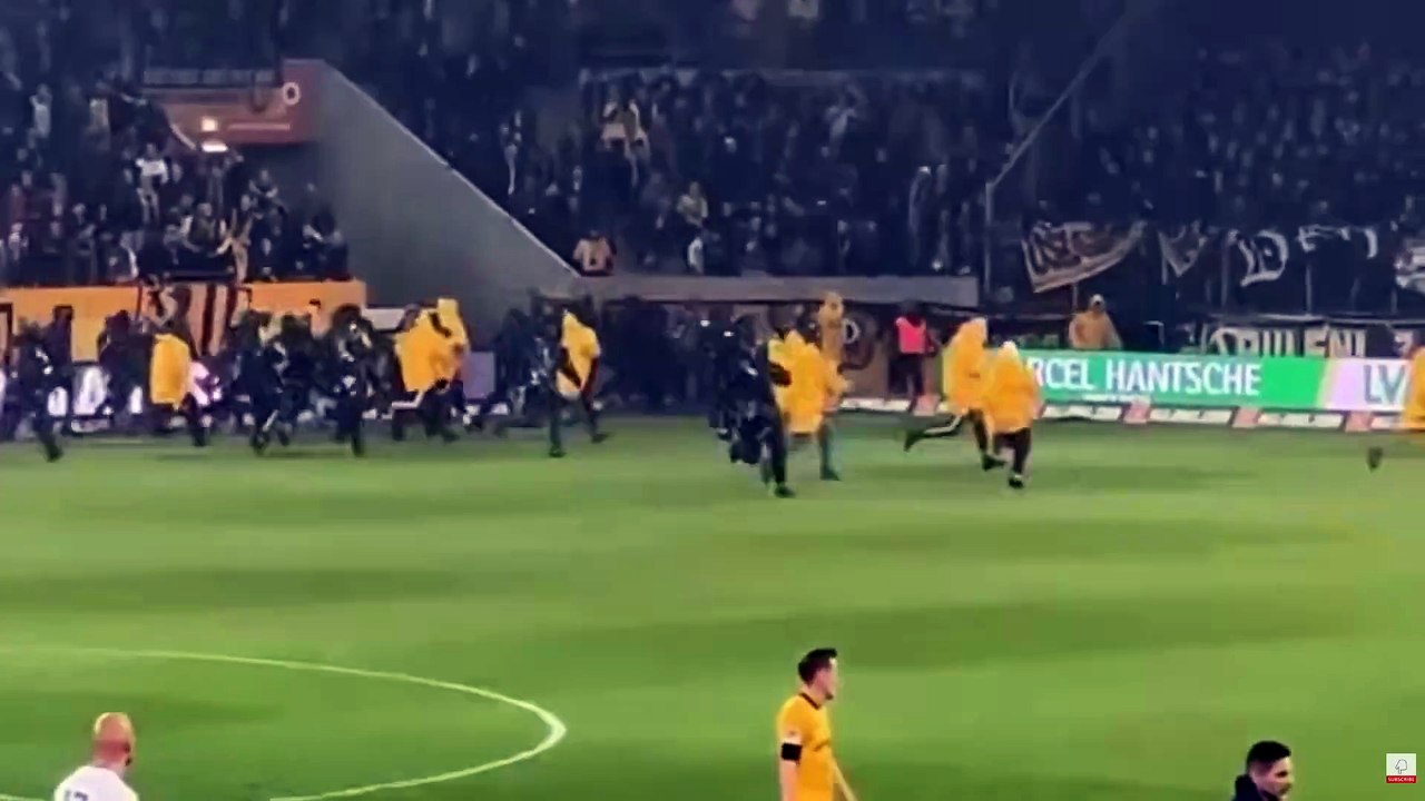 Fans riots in Germany