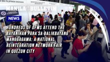 Hundreds of OFWs attend the Bayanihan Para sa Balikbayang Manggagawa: A National Reintegration Network Fair in Quezon City