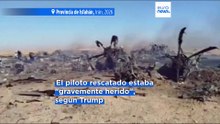 El piloto estadounidense desaparecido ha sido rescatado en Irán "sano y salvo"
