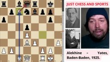 Alexander Alekhine ganando con tácticas de ajedrez (2)