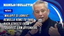 'Malupit si Jonvic': Remulla vows to take back streets from toughies, law offenders
