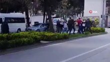 Bursa’da park kavgası: Tekme ve yumruklar havada uçuştu
