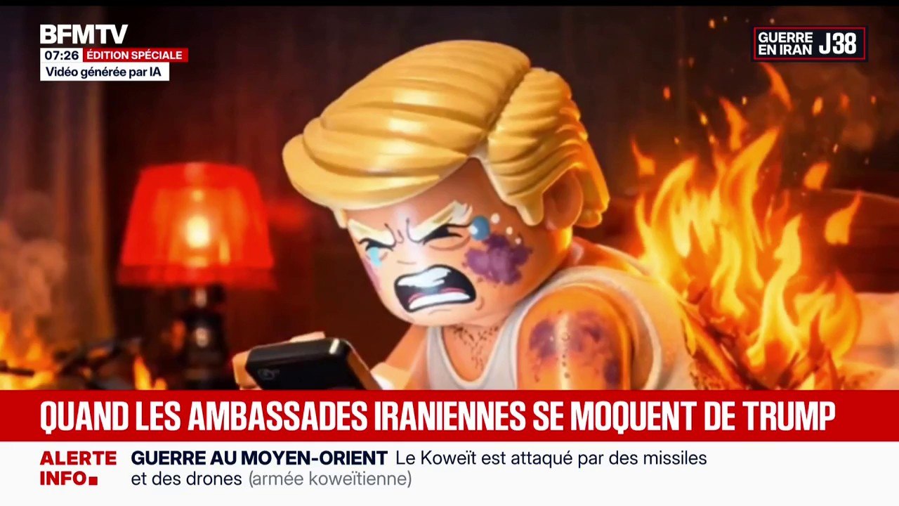 Guerre au Moyen-Orient: quand les ambassades iraniennes se moquent de Donald Trump avec des vidéos virales
