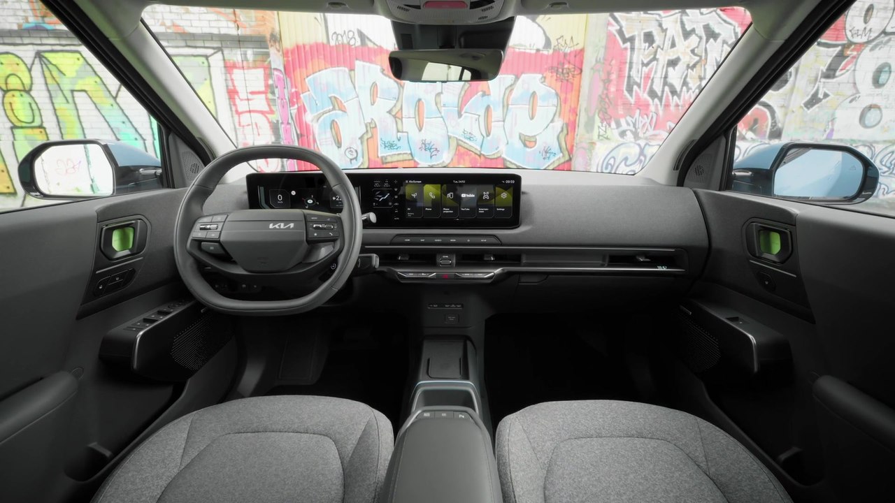 Kia EV2 Baseline 42.2kWh (EU) in Frost Blue Interior Design