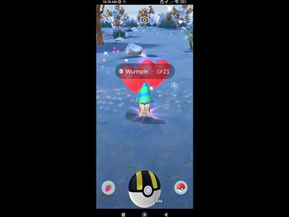 Pokémon GO-Party Hat Wurmple