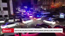 İstanbul merkezli 6 ilde sahte belgelerle ikamet izni aldıran şüphelilere operasyon: 51 gözaltı