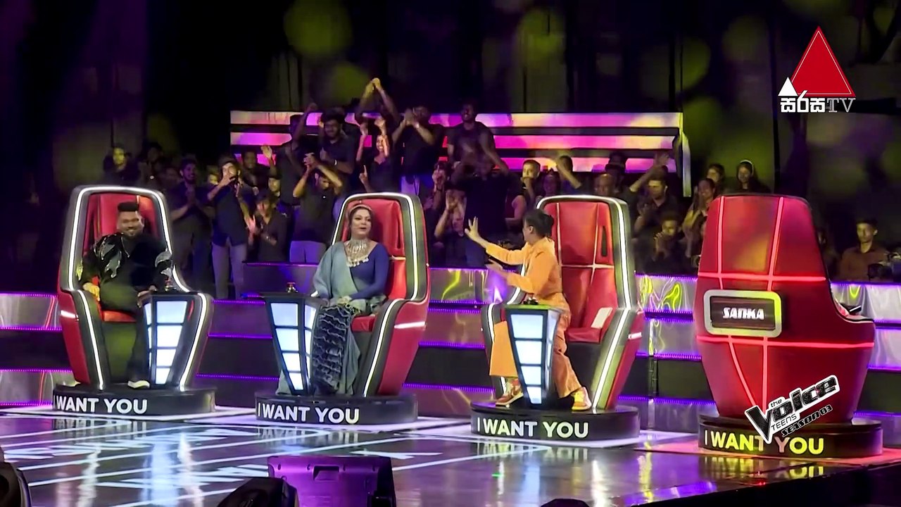 Seniru Dilmith | Kari Na sanda (කාරි නෑ සඳ) | Blind Auditions | The Voice Teens Sri Lanka S3