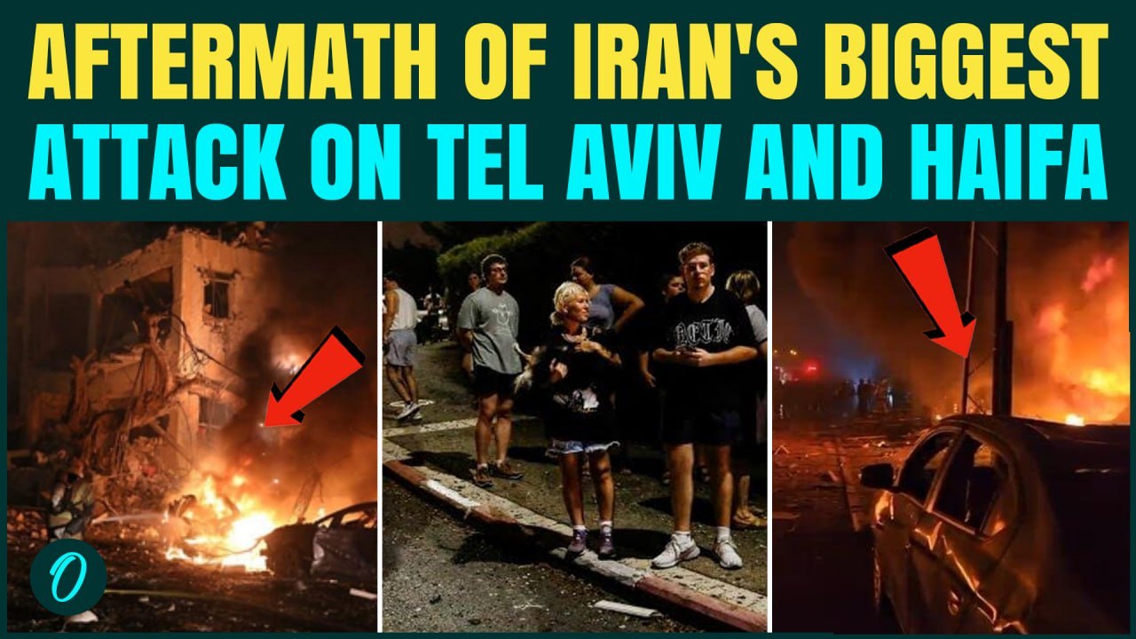 IRAN-U.S WAR VIDEO: Iran’s Cluster Bombs SMASH Israel | Tel Aviv, Haifa HIT as Air Shield COLLAPSES