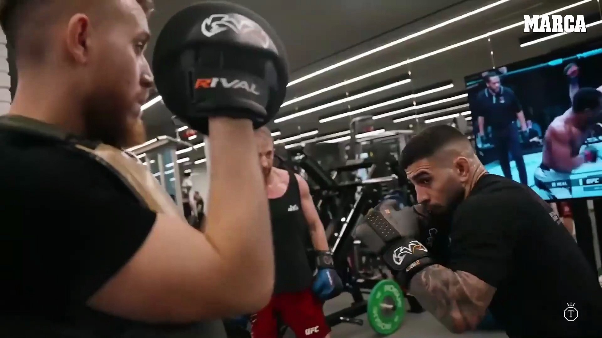 Ilia Topuria calienta motores para UFC Casa Blanca