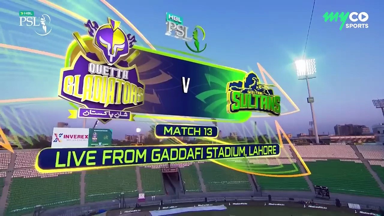 Quetta Gladiators vs Multan Sultans Full Match Highlights | PSL 11 Match 13 | Pakistan Super League 2025