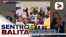 Karagdagang 20 OFWs mula sa Qatar, nakauwi na ng bansa matapos maipit sa tensyon sa Middle East