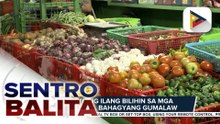 Presyo ng ilang bilihin sa mga pamilihan, bahagyang gumalaw; pamahalaan, tiniyak na sapat ang supply ng mga produkto at pagkain sa bansa | ulat ni JM Thompson