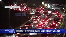 Arus Balik Libur Panjang, Tol Cipularang Arah Jakarta Padat di KM 81 Jatiluhur