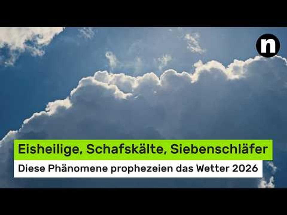 Eisheilige, Schafskälte, Siebenschläfer: Diese Phänomene prophezeien das Wetter 2026