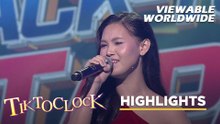 TiktoClock: Jhenina Santiago, kumikinang bilang KAMPEON!