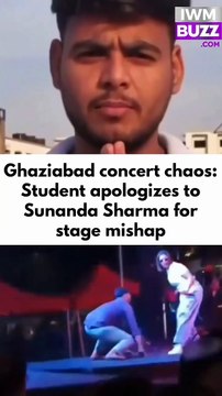 Punjabi singer Sunanda Sharma’s live show in Ghaziabad faced an unexpected disruption when a student rushed onto the stage. The individual later expressed regret, raising questions about security at concerts
