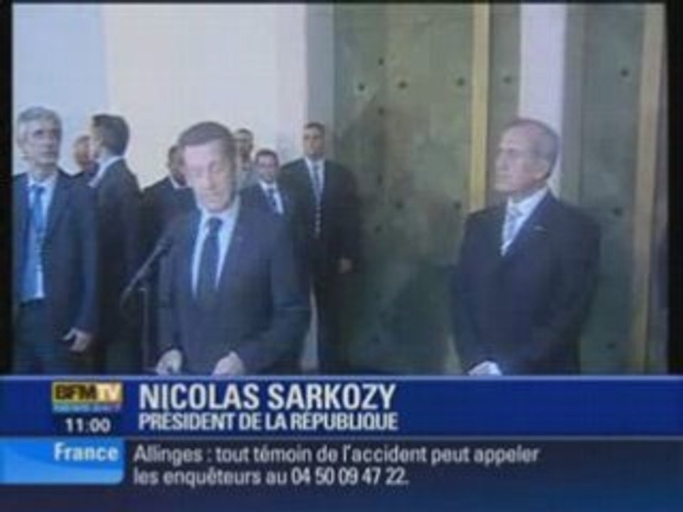 Sarkozy au Liban