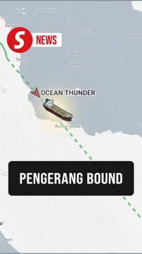 PETRONAS-chartered tanker loaded with Iraqi crude passes through Strait of Hormuz